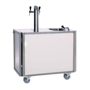 Biertap met spoelbak Biertap met spoelbak